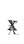 X