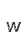 w