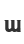w