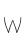 W