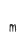 m