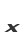 x