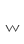 w