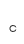 c