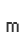m