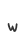 w