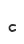 c