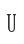 U