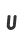 U