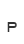 P