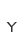 Y