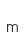 m