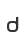 d