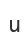 u