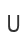 U