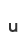u