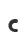 C