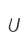U