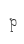 p